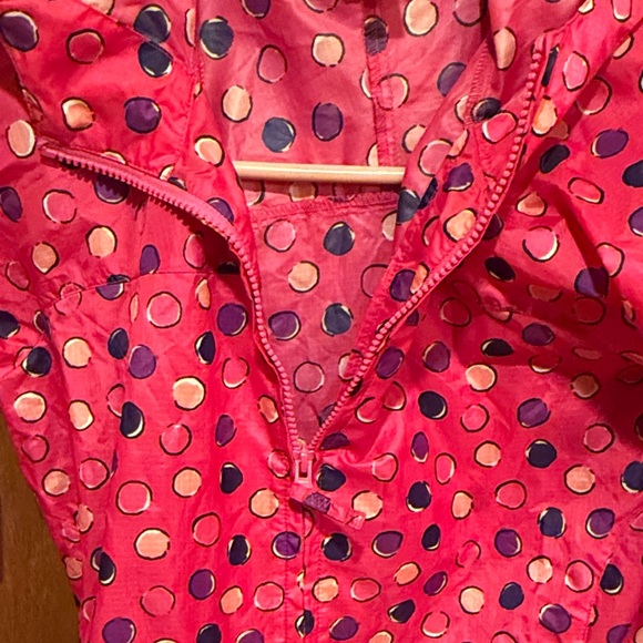 Lands' End Kids' Pink Jacket with Polka Dots - Picture 3 of 3